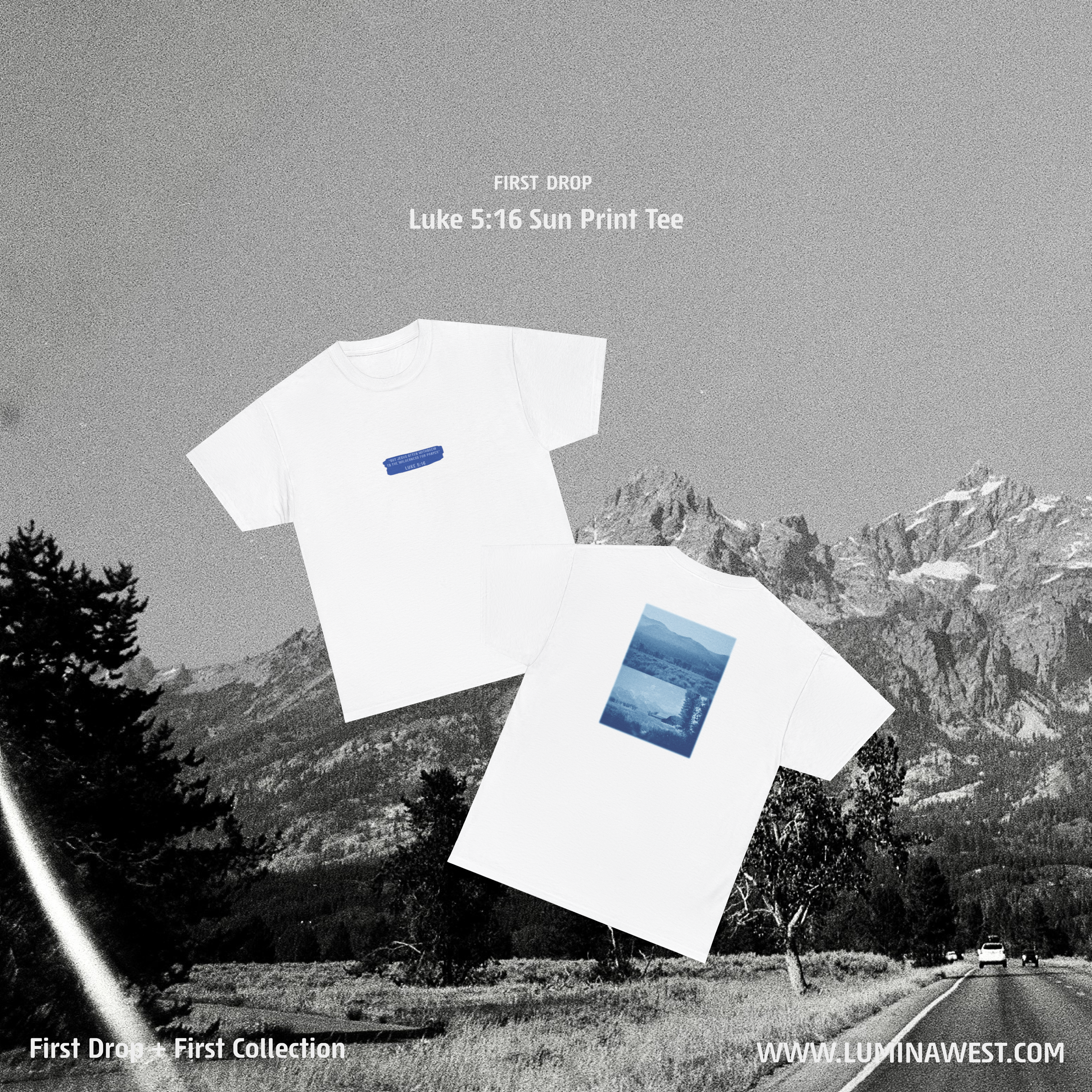 Luke 5:16 Sun Print T-shirt